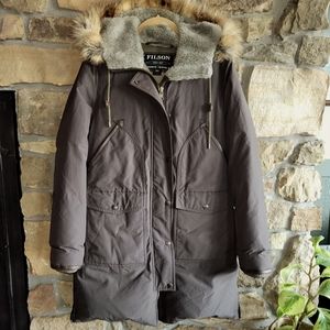 Filson Alaska Down Parka Slate S Rare Style 6 8